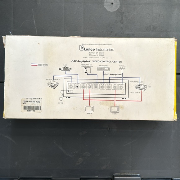 Vintage Video Master VM795 Control Center New in Box, never opened or used 1970s - Picture 4 of 5
